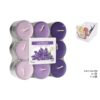 Velas T´light Lavanda 18unid.