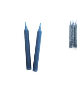 Vela Ritual Azul 15cm 5unid.