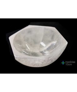 Taça Selenite Hexagonal 10cm